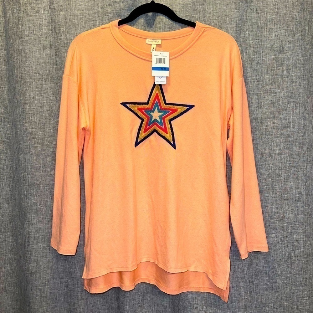 GIRL Self Esteem tunic Xlarge/16 NWT